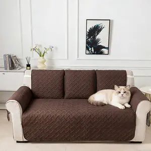 1PC one-piece sofa cushion, machine washable, cat claw resistant, pet-friendly material, all-season use, Quilted sofa cover, and protective cover for sofas