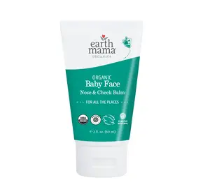 Earth Mama Organic Baby Face Nose & Cheek Balm – Moisturizing Calendula Balm Baby Face Cream with Organic Coconut Oil – 0.5 oz Skin Care Products Natural
