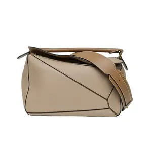 Pre-owned Loewe leather Tote Bags Puzzle 29 Geometric Bag Medium Size P206335099