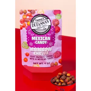 Tannas Botannas Rainbow Chewz 4oz – Sweet Sour Spicy Mexican Candy Snack