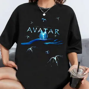 Gildan Avatar Movie Unisex T-Shirt for Fans - Cotton Digital Print Design Sizes S to 5XL