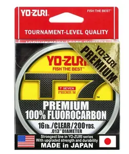 Yo-Zuri T7 Premium Fluorocarbon 200 Yards Yo-Zuri T7 Premium Fluorocarbon 200 Yards