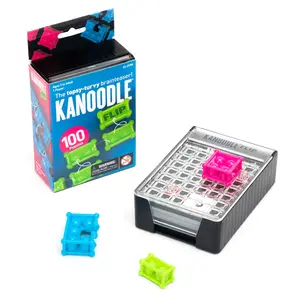 Educational Insights Kanoodle Flip 3-D Brain Teaser Puzzle Game for Kids, Teens And Adults, Featuring 100 Challenges, Ages 7+
