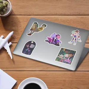 Stickers Pack 20 Pcs The Water owl Bumper House Luggage Waterproof Bike Vinyl Colorful Car Guitar Aesthetic Bottle Laptop Skateboard