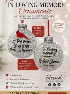 In loving memory Ornament/Keepsake