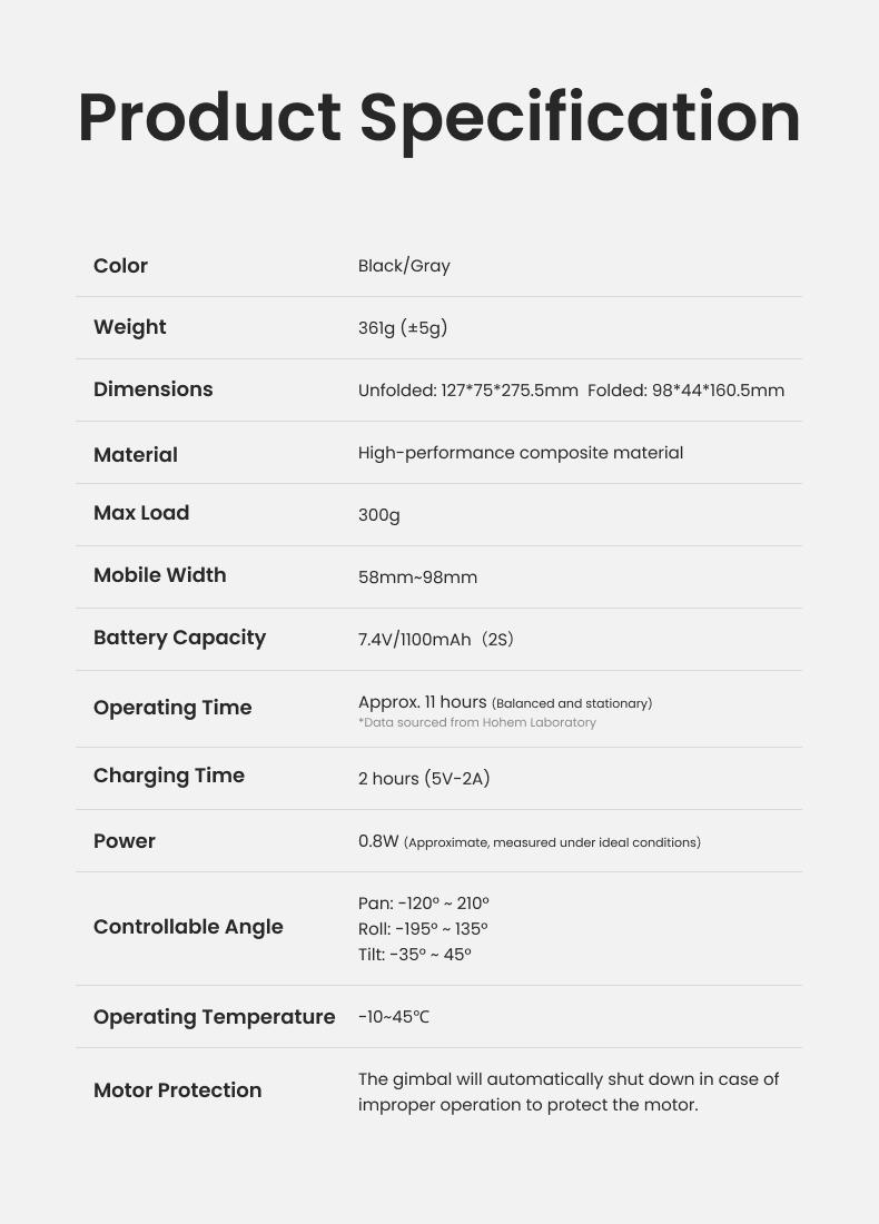 hohem iSteady X3 SE Gimbal Stabilizer for iPhone, Smartphone Foldable Gimbal with Detachable Remote Control, Portable Foldable 3-Axis Phone Gimbal for Android & iPhone17 series, Ideal for Travel Vlogging hohem iSteady X3 SE Gimbal Stabilizer for iPhone, Smartphone Foldable Gimbal with Detachable Remote Control, Portable Foldable 3-Axis Phone Gimbal for Android & iPhone17 series, Ideal for Travel Vlogging