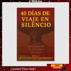 “40 Días de Viaje en Silencio”  Un camino de despertar espiritual.  40 días, 40 silencios, 40 encuentros con Dios y contigo mismo.  Christmas, Christmas gifts, suitable for giving to husband and wife.Happy Valentine's Day! Valentine's Day Gifts
