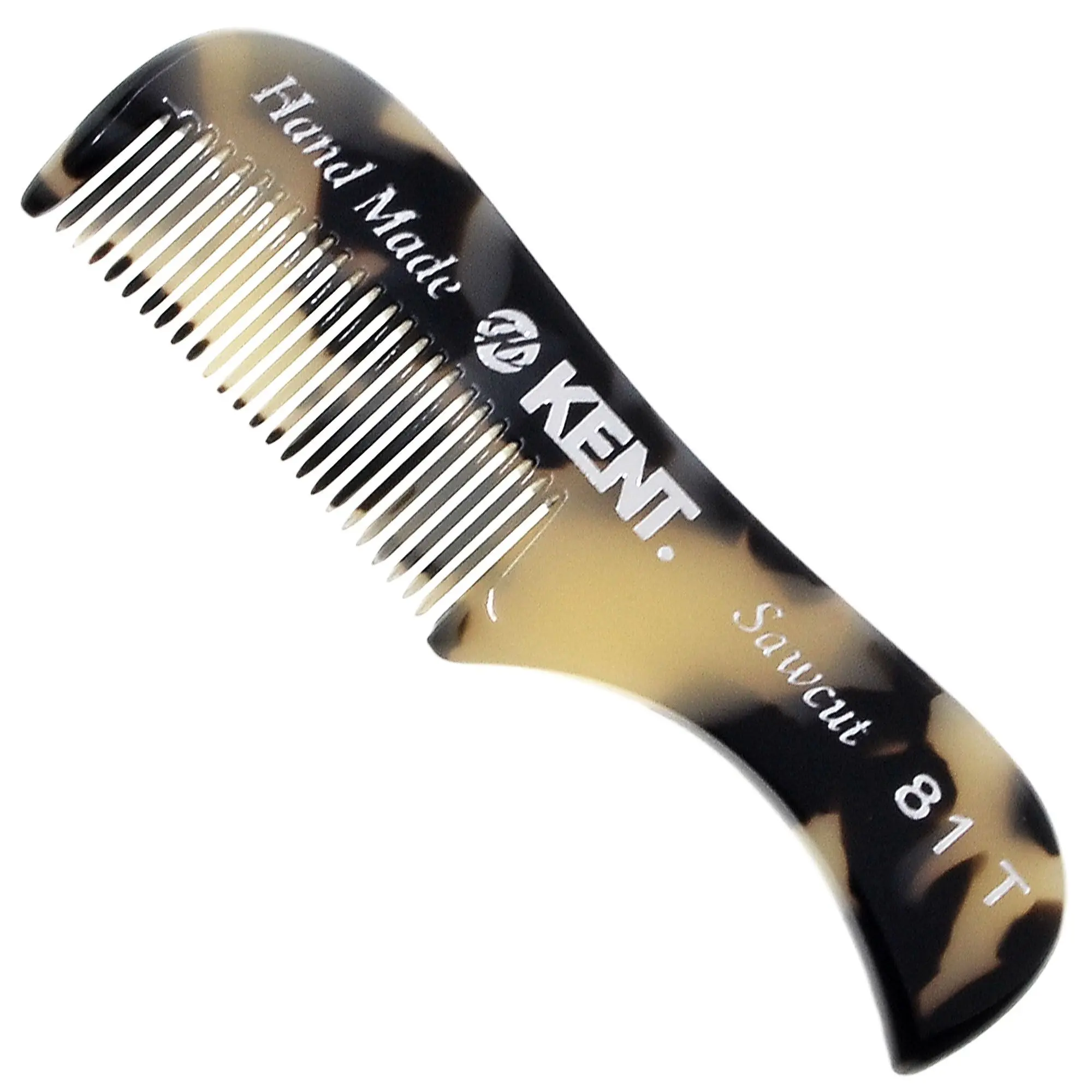 2.75" Handmade Fine Tooth Beard and Mustache Comb 2.75" Handmade Fine Tooth Beard and Mustache Comb