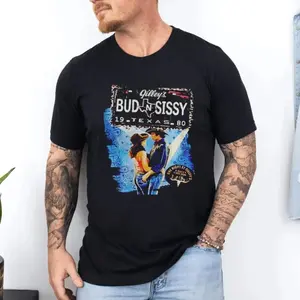 Bud and Sissy Retro 80s Country Movie T-Shirt, Hoodie, Sweatshirt – Vintage Cowboy Couple Graphic Tee, Romantic Quote Shirt, Unisex Cotton Blend, Soft Breathable Fabric, Western Aesthetic Fan Gift R27