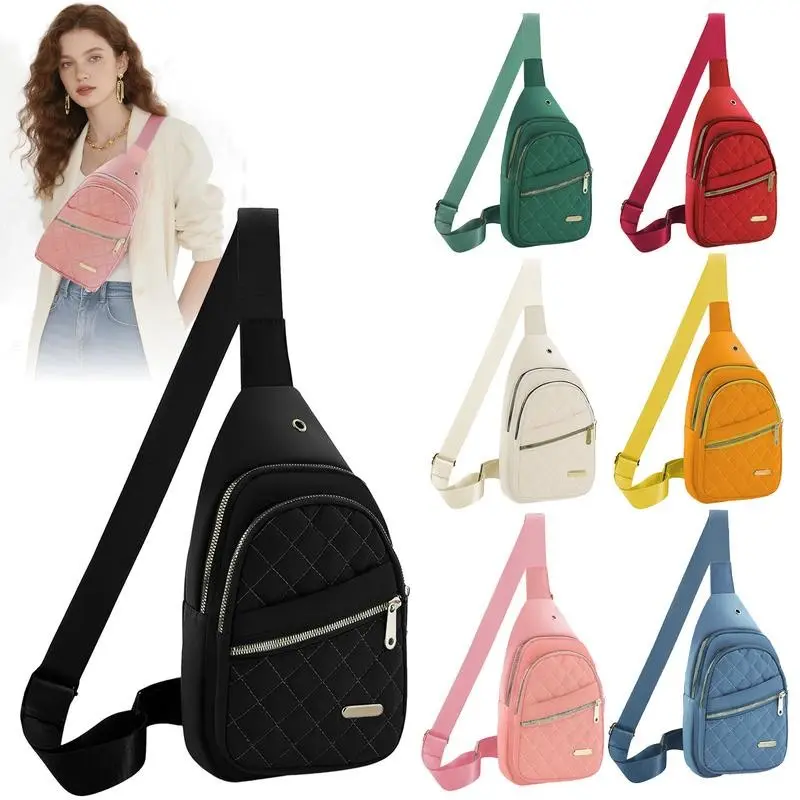 Small Backpack Crossbody Bags for Women Chest Bag Cross Body Bag Fanny Pack for Outdoors Hiking Traveling,lightweight waterproof single shoulder crossbody bag, large capacity cycling chest bag,Crossbody Small Backpack for Women Men,Mother's Day Gifts
