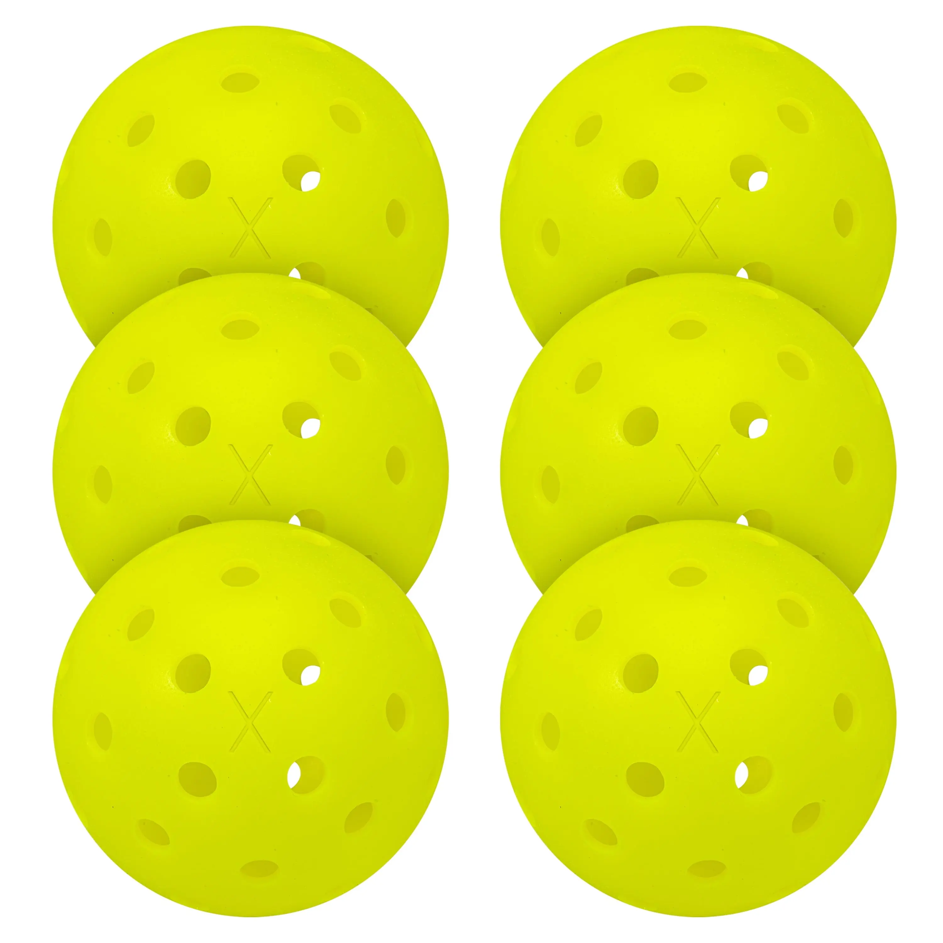 Franklin 8090227 X-40 Outdoor Pickleballs, Yellow, Plastic, Modern Standard Paddle Tennis Balls for Sports & Outdoor Activities