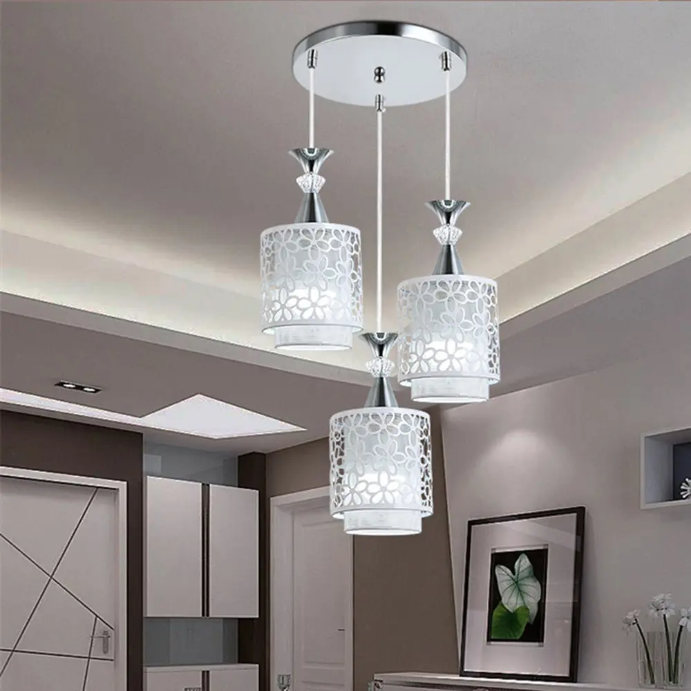 Retro Industrial Metal Loft Chandelier - Classic European Style, 110-220V AC Power Supply, 3-80W, Adjustable Chain Ceiling Light Fixture for Bedroom, Craft Room Decor, Decorative Lighting, Bedroom Light Fixture