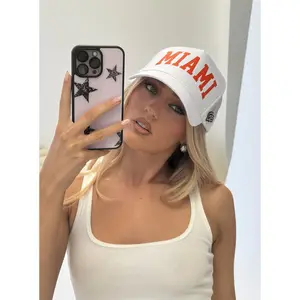 Miami Trucker Hat White