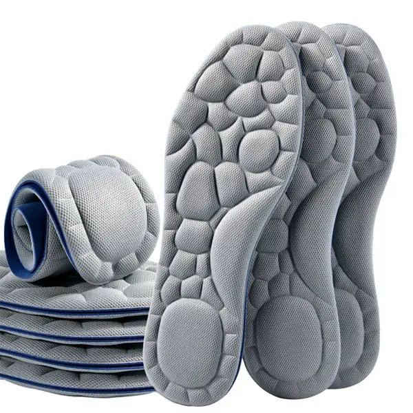 Cloud Cushion Insoles, Extra-Thick Soft Memory Foam with Bouncy Massage Support for Plantar Fasciitis & Foot Pain Relief, All Seasons Shoe Accessory, Cloud Cushion Insole