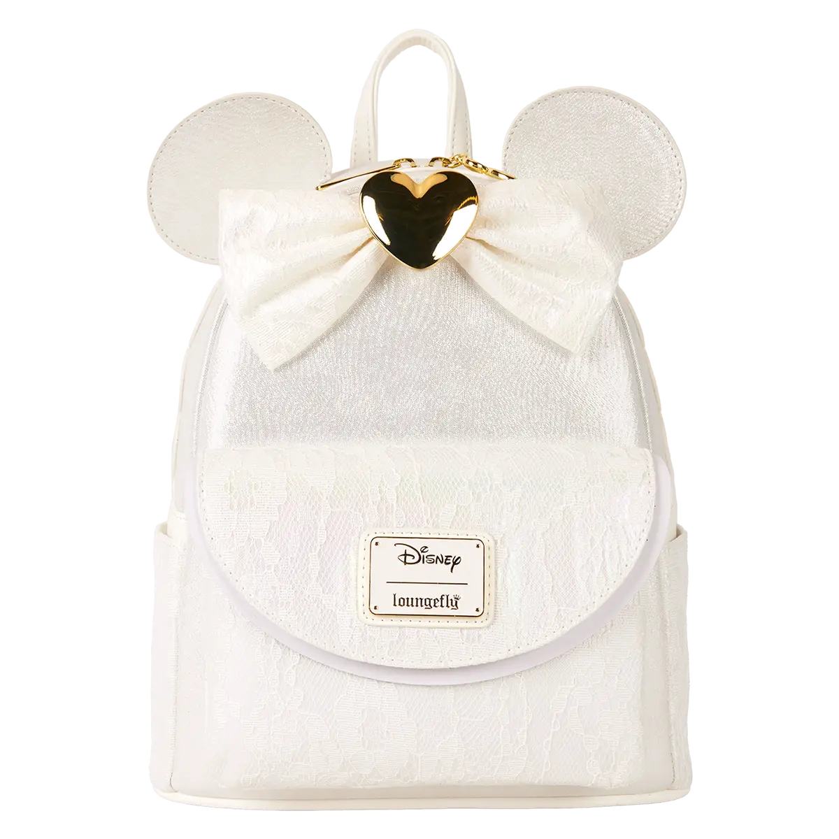 Minnie Mouse Iridescent Lace Wedding Mini Backpack Minnie Mouse Iridescent Lace Wedding Mini Backpack