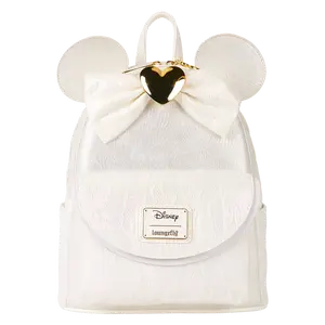 Minnie Mouse Iridescent Lace Wedding Mini Backpack