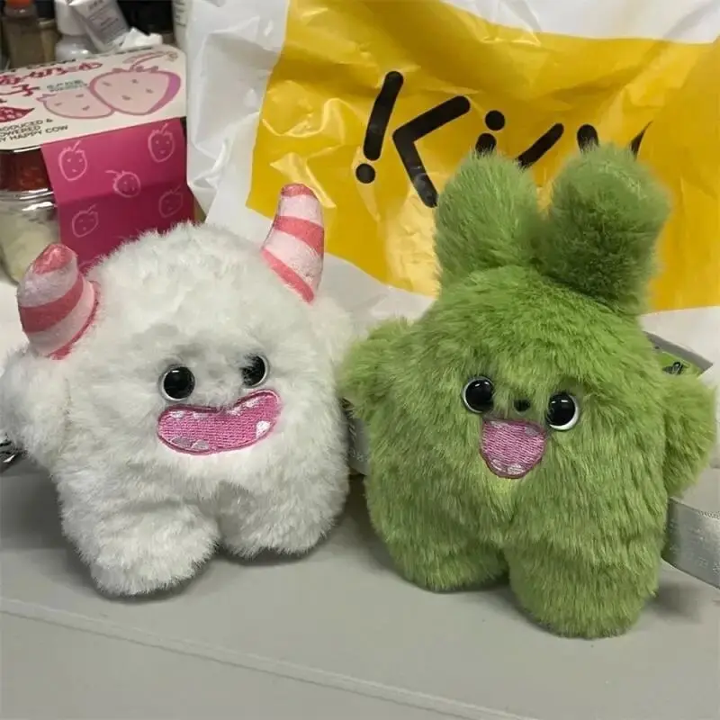 Fuzzy Companion Keychains - Choose Your Monster Mate!