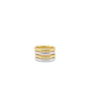 MIX & MATCH SILVER GOLD RINGS