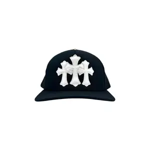 Cemetary Cross CH Trucker Hat "Black/White" CHRM0633