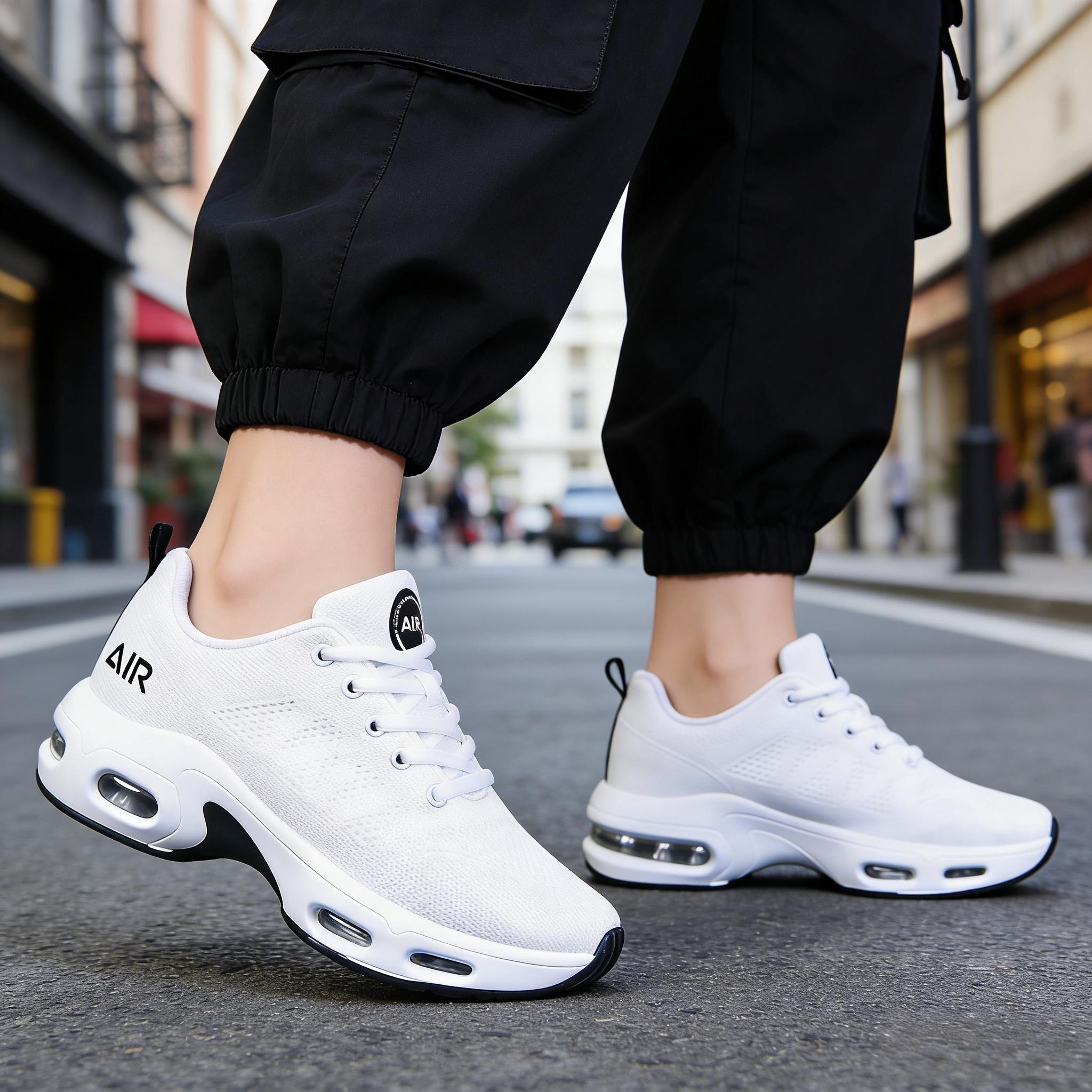 Spring Trending Shoes for Women to buy 2026，Four-Season Women's Lightweight and Comfortable Sneakers,Viral Black Work Shoes With Soft and Non-Slip Sole,Outdoor Wear-resistant Running Shoes,Girl's Walking Footwear,Zapatillas deportivas negras para mujer