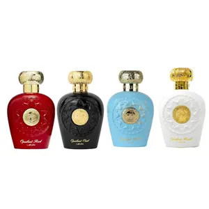 Lattafa Opulent Collection - Oud Musk Red & Blue EDP Sprays 100ML Each Set of Four Distinct Perfumes Regular Edition Unisex Fragrance