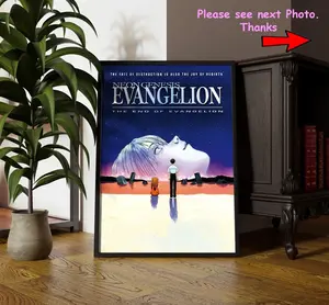 Neon Genesis Evangelion the End of Evangelion Movie Poster Print