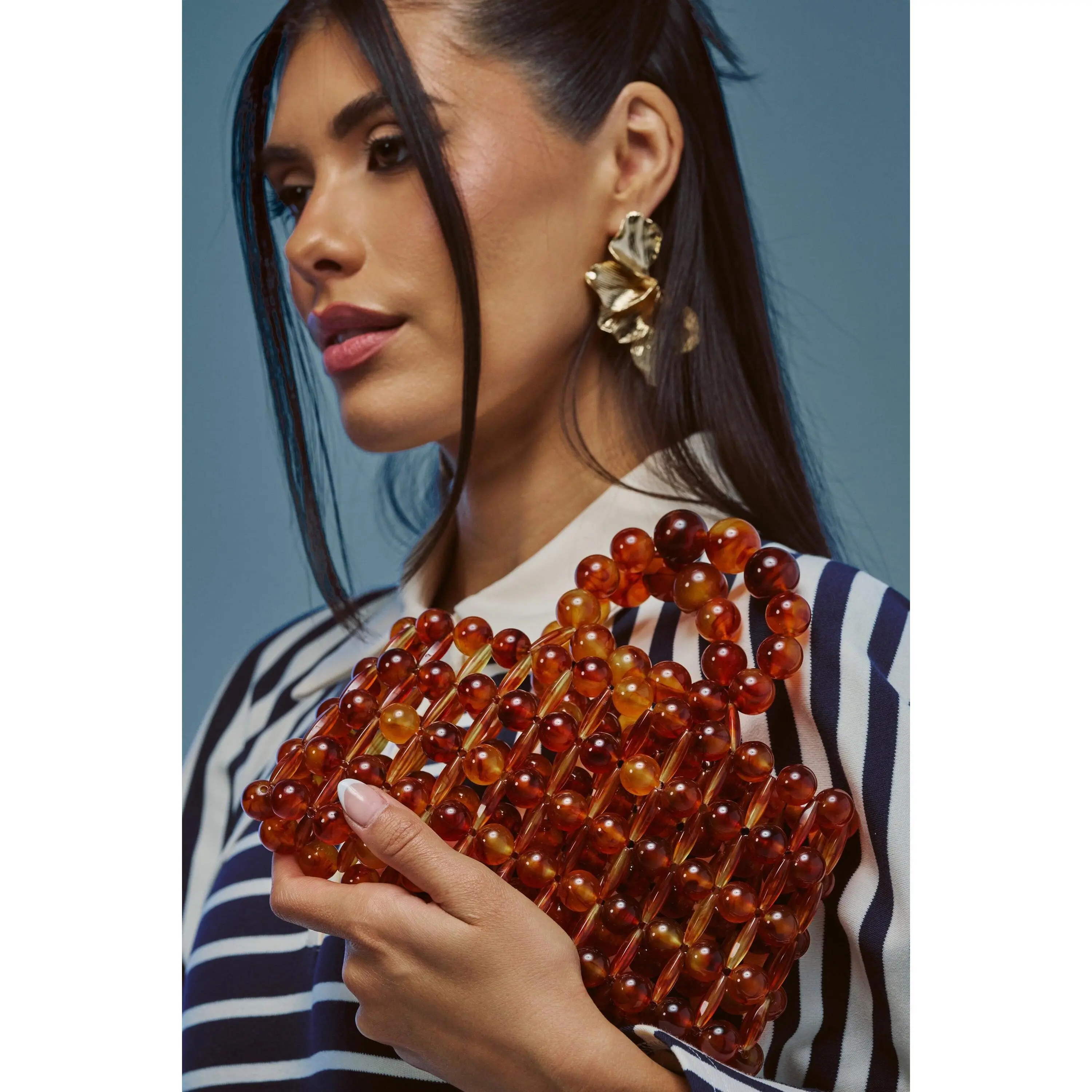 ALWAYS SUMMER BEADED PURSE