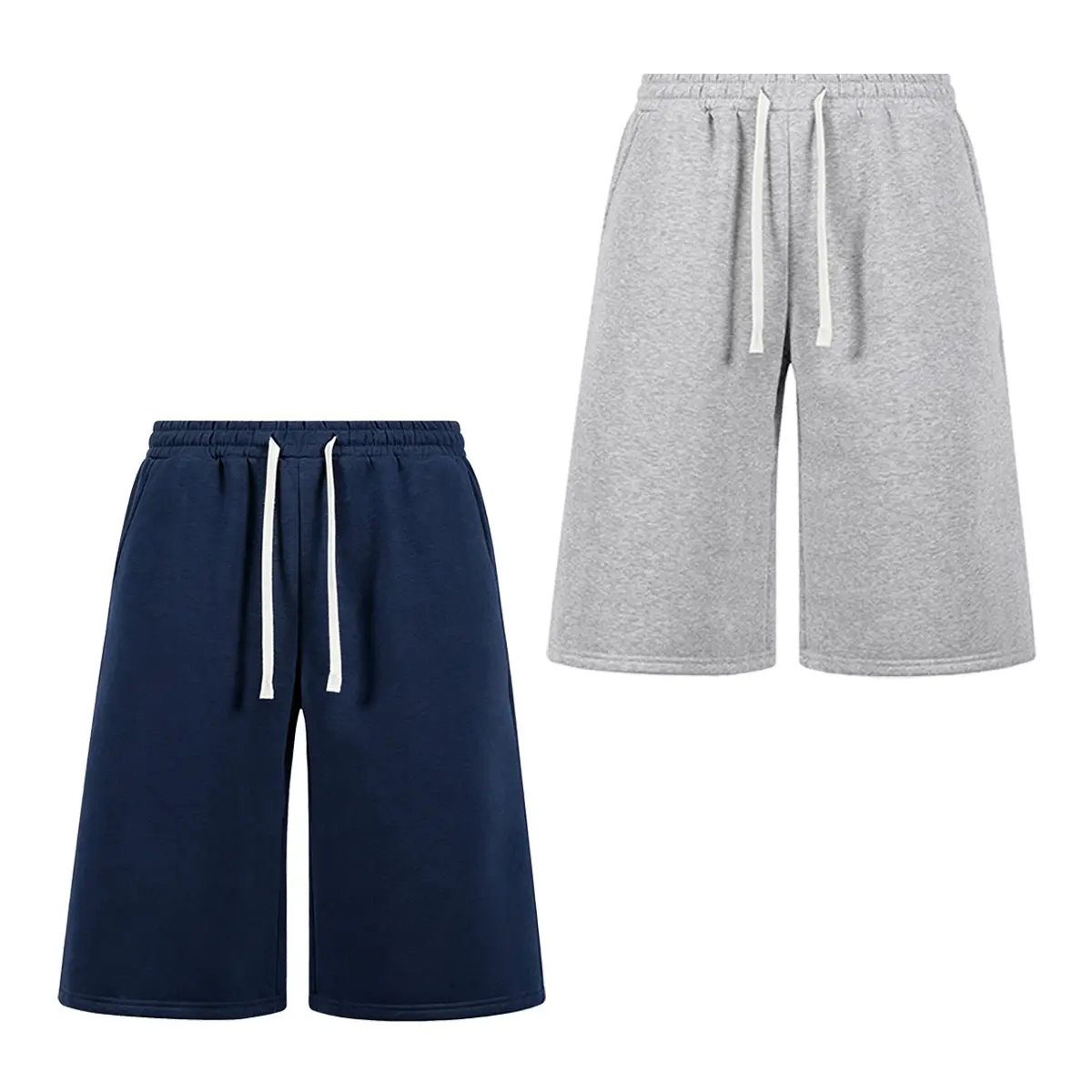 Navy blue + gray