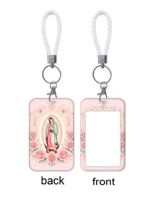 Retro Style Virgin Mary Keychain, Cute Alloy Accessory for Bags, Backpacks and Car Keys, Fashion Accessories for Women, Trendy Cute Keychain, Fashionable Alloy Keychain