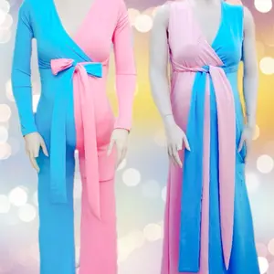 Maternity Gender reveal Jumpsuit Dress Pregnancy Maternity