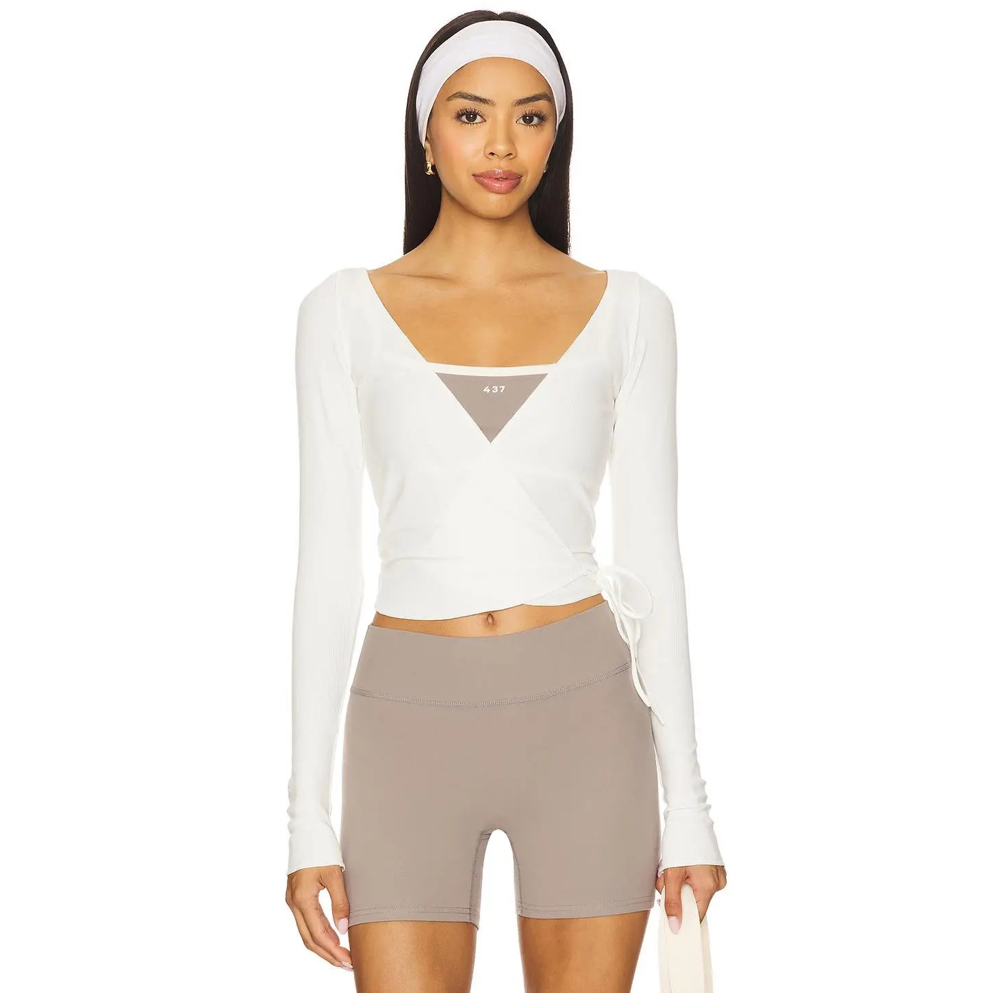 437 The Studio Wrap in White 437 The Studio Wrap in White