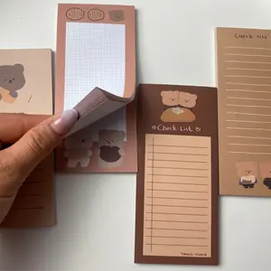 Cute bear check-list