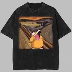 Youth & Adult Vintage Tee, Funny T-Shirt, Poke Graphic Tee, PKM Shirt, Anime Shirt, Gift For Poke Fans, Menswear Womenswear Streetwear