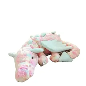 Maraq Dragon Plush Toy Comfort Doll, Rainbow Dragon Series Soft Touch, Fine Fluffy Companion Gift, Birthday Party Present