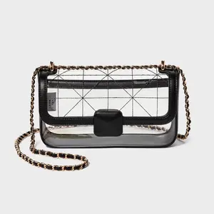 Elongated Refined Crossbody Bag - A New Day Clear