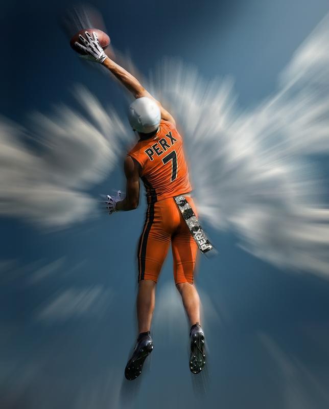 PERX Aura "X2" Football Gloves