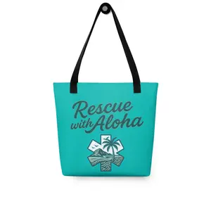 Rescue with Aloha Tote Bag – Island Utility Edition