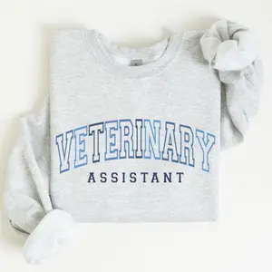 Veterinary Assistant Sweatshirt, Vet Assistant Gift, Veterinary Assistant Graduation Gift,Veterinarian Medicine Team Unisex Crewneck Sweater