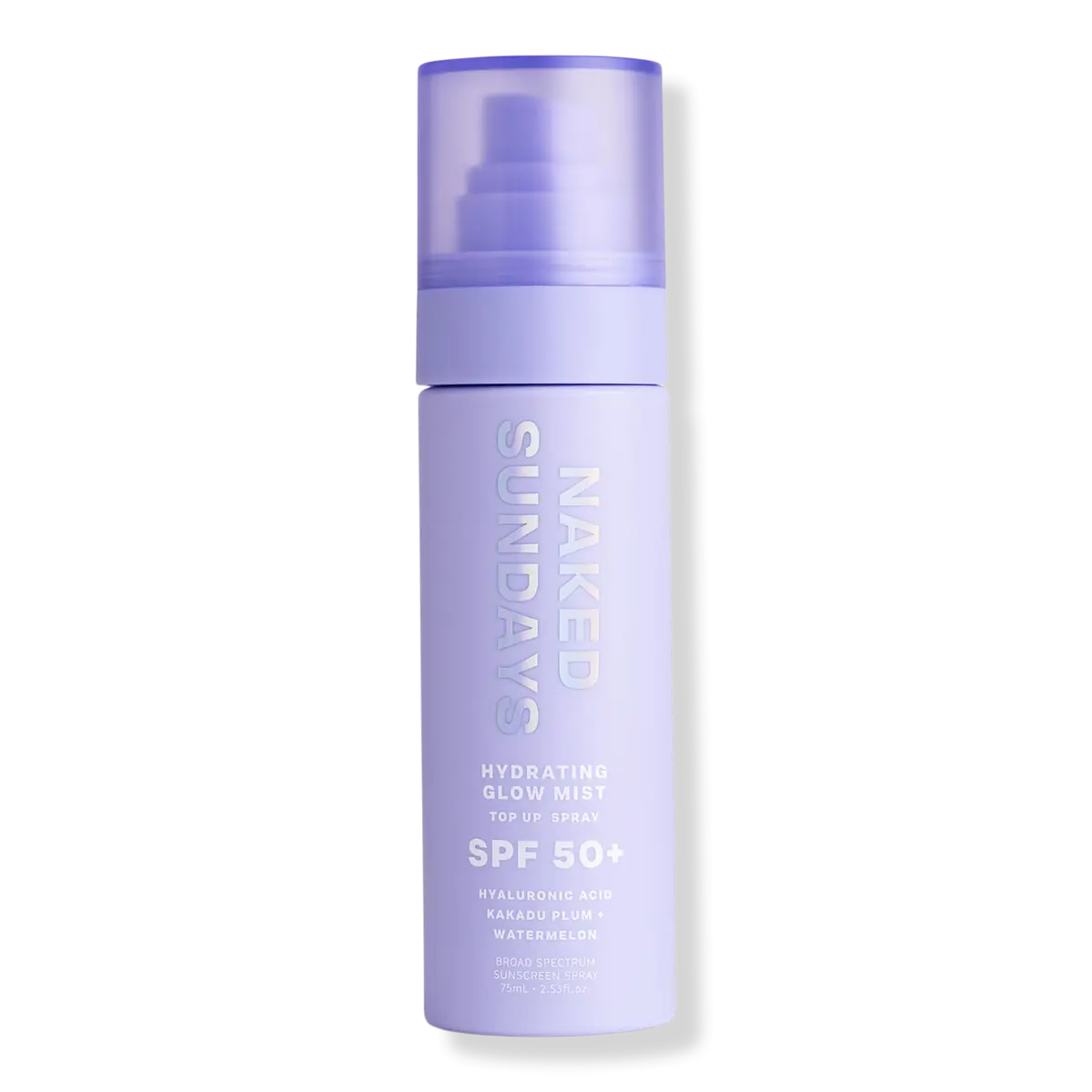 Naked Sundays Hydrating Glow Mist Setting Spray Spf 50+