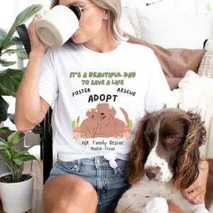 AjK Bella Canvas It's a Beautiful Day to Save a Life T-shirt