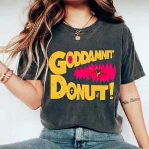 [Sale Up To 50%] New Achievement Dungeon Crawler Carl Vintage Shirt, Goddamnit Donut Shirt, Sci-Fi Book Lover Tee, Unisex Tshirt, Graphic Streetwear T-shirt