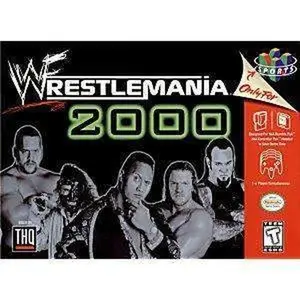 WWF Wrestlemania 2000 - N64 Game (Retro Fam)