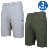 (2 Pack) Grey-Olive