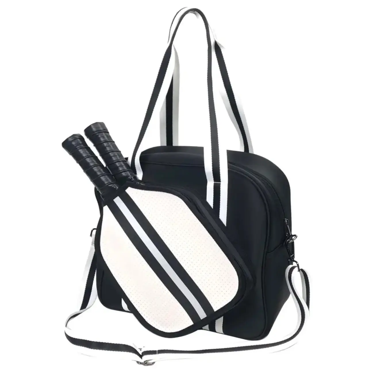 Pickleball Backpack, Unisex Sporty Chic Neoprene Gym Bag, Water-Resistant and Quick-Dry Gym Accessories with Adjustable Strap, Synthetics