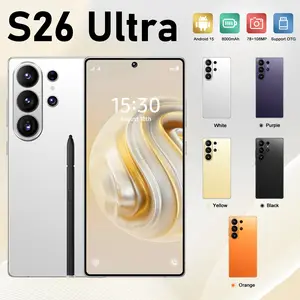 2026 S26 Ultra 5G Unlocked Phone Gift Set: 12GB+512GB, Android 15, 6.99" HD Display, 78MP+108MP Cam, 8000mAh Battery, Stylus & Protector Included