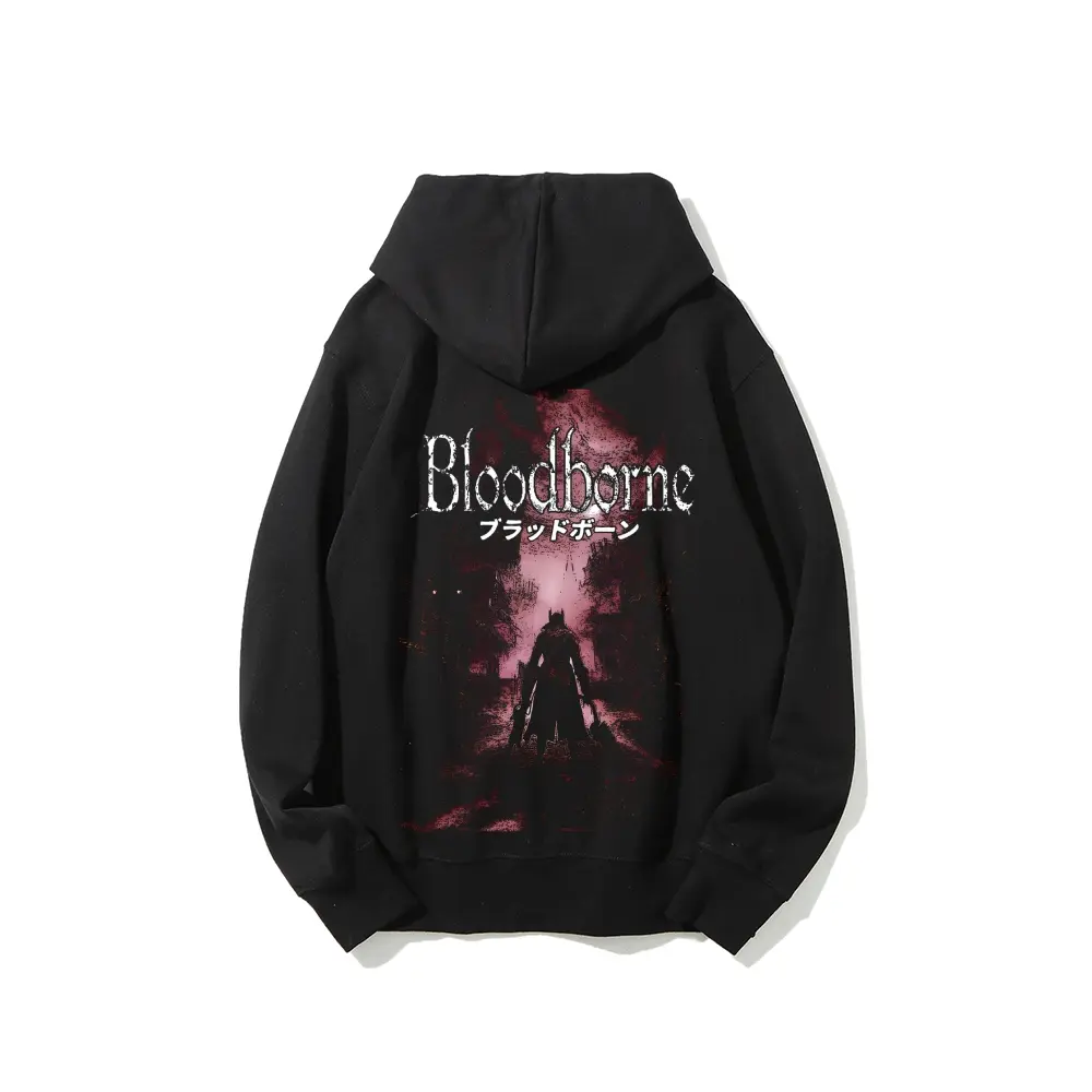 Bloodborne The Old Blood Printed Unisex Casual Hoodie