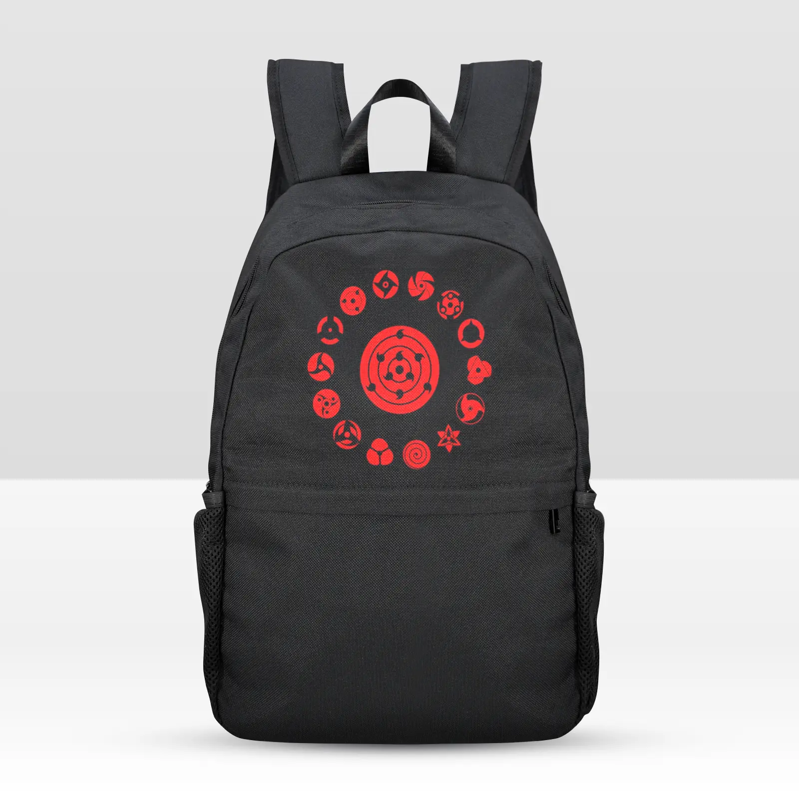Anime Ninja Canvas Backpack | Large Capacity School Bookbag for Teens, Travel & Everyday Use