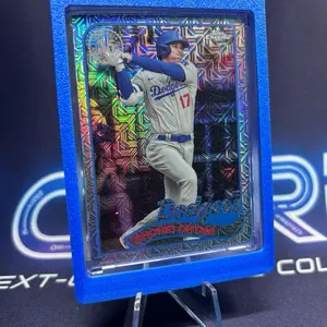 Los Angeles Dodgers Michael Chavis Baseball Card - Blue Frame with Holographic Design - Collectible Sports Memorabilia
