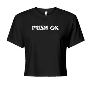 Push On Tush Push Cropped T-Shirt