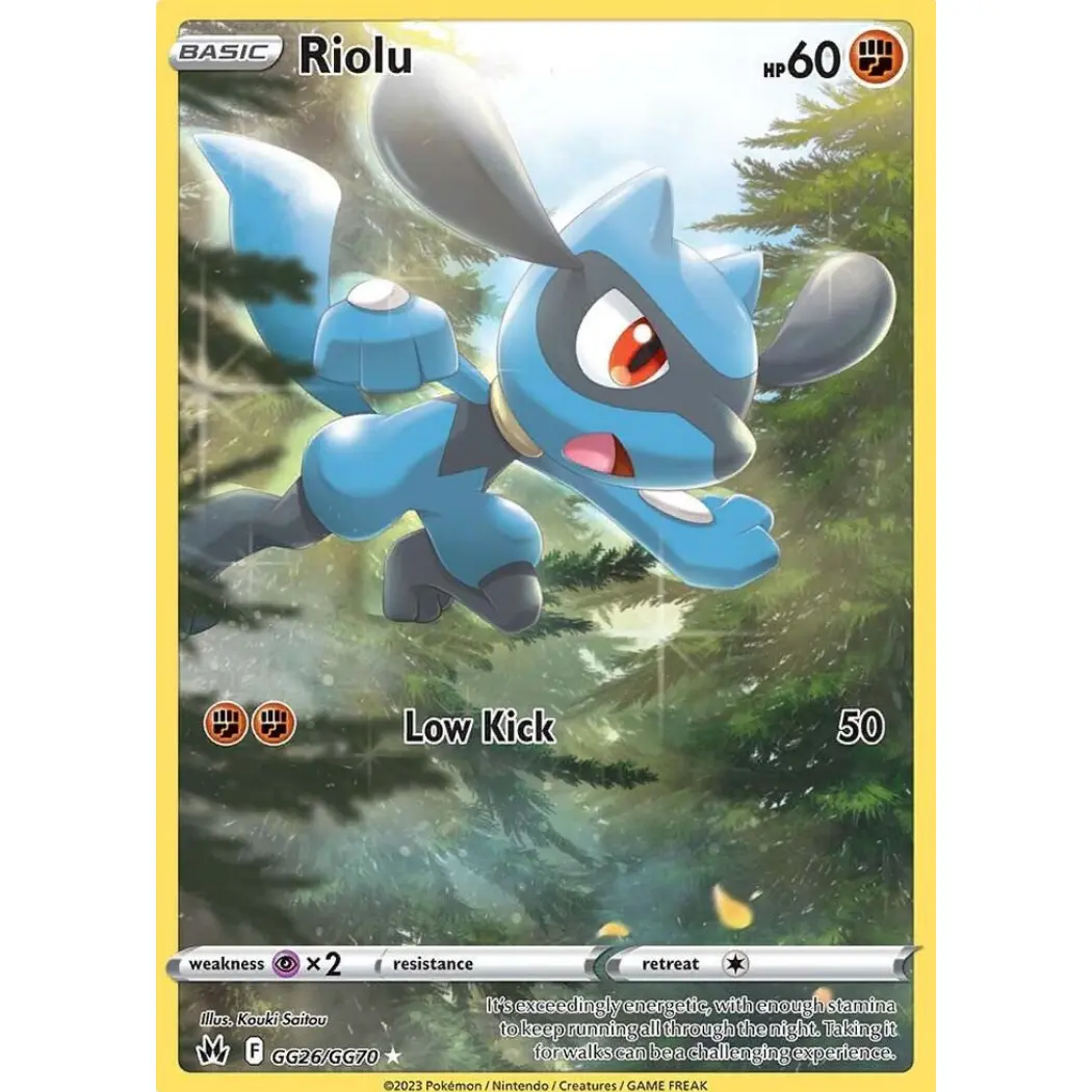 Riolu - SWSH: Crown Zenith: Galarian Gallery (CRZ:GG)